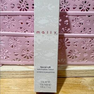 Mally eyeshadow stick secret lift & illuminate duo color night owl icy taupe NEW